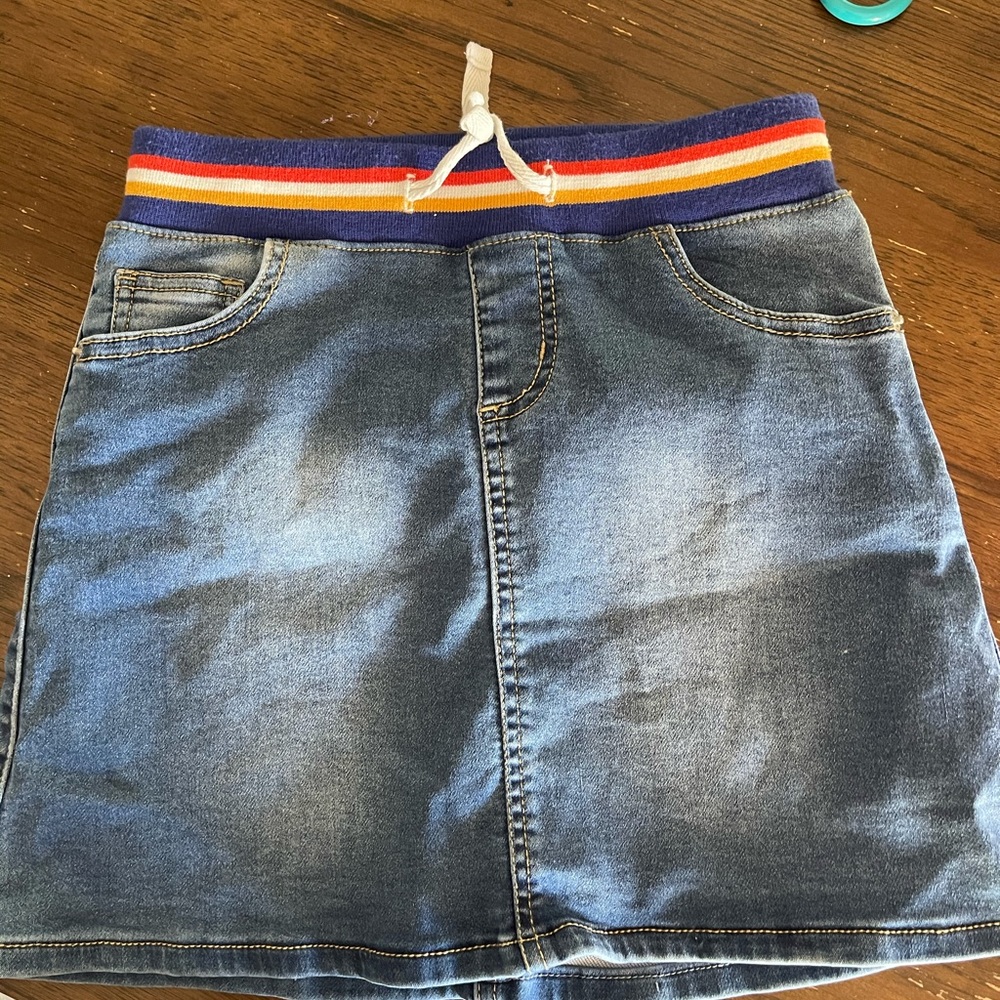 Girls denim skirt